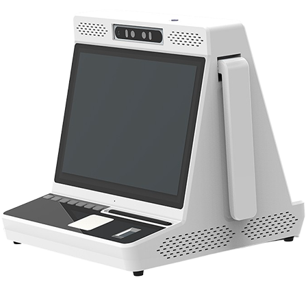 Dual-screen information interactive terminal II